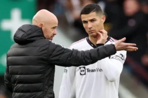 Mối quan hệ giữa Ronaldo và Ten Hag